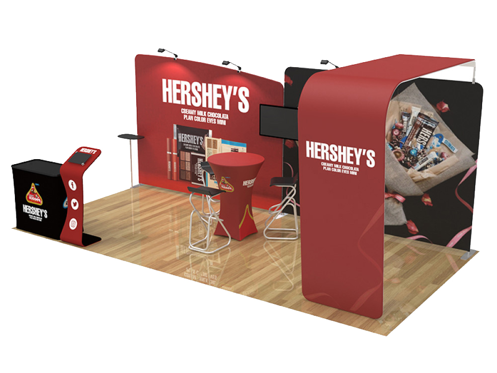 10x20ft Custom Trade Show Booth Display 13