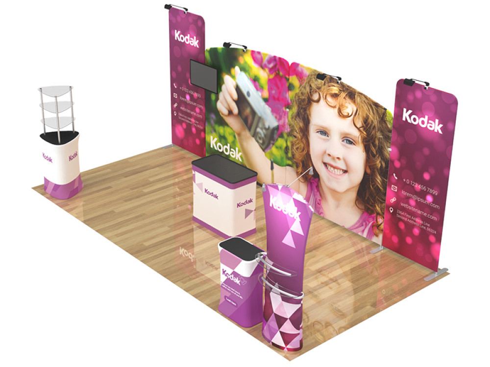 10x20ft Custom Trade Show Booth Display G
