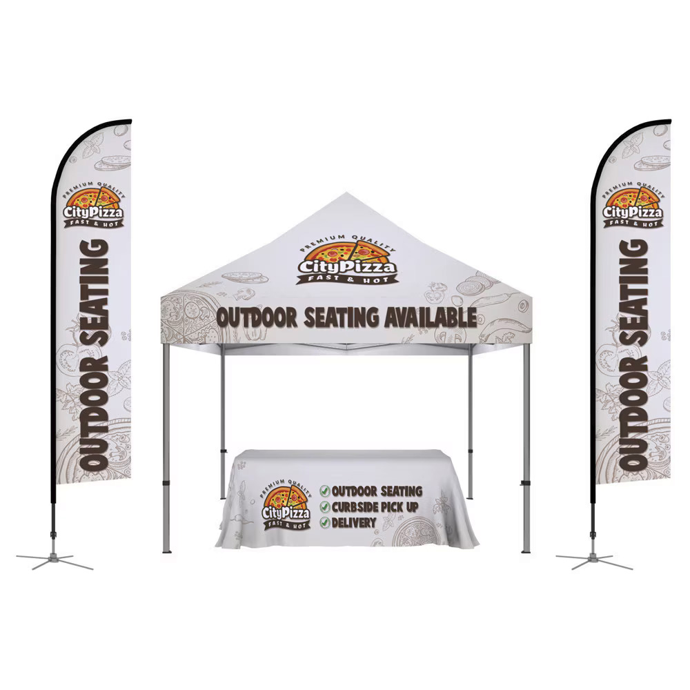 10 ft. Canopy Tent - Full Color Print Kit 1 Print Package