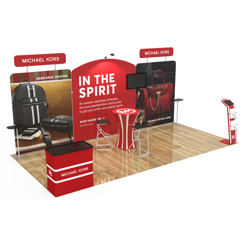 10x20ft Custom Trade Show Booth Display 06 - Image 3