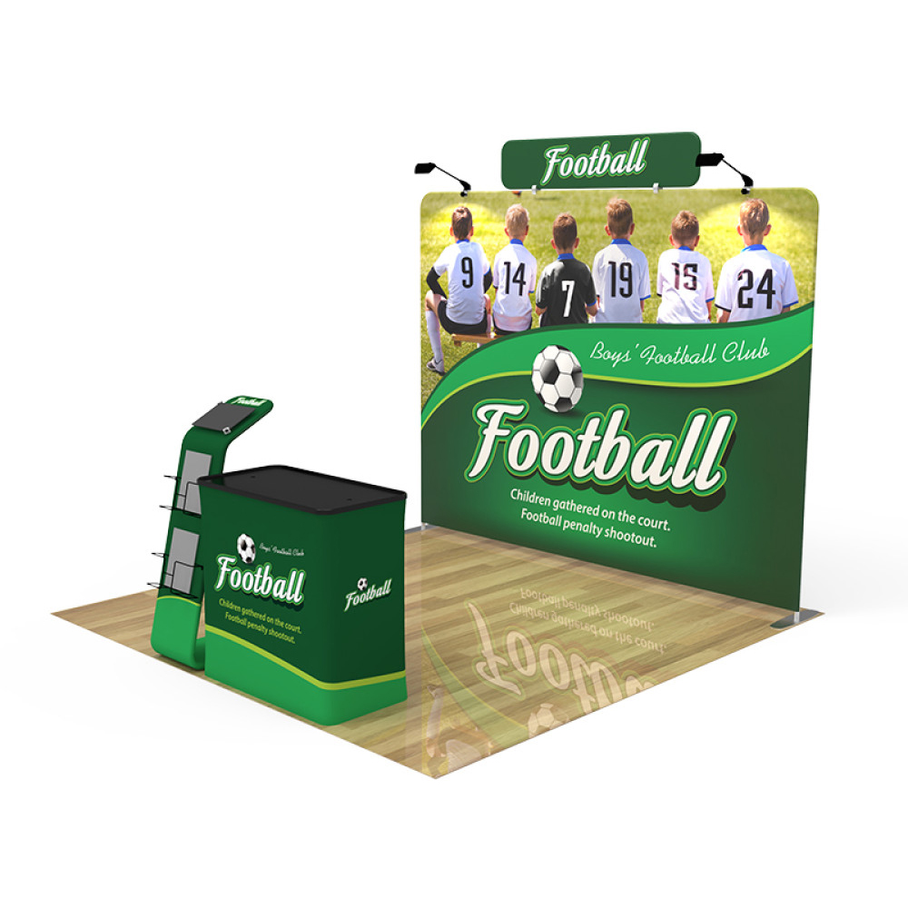 10x10ft Custom Trade Show Booth Display 19