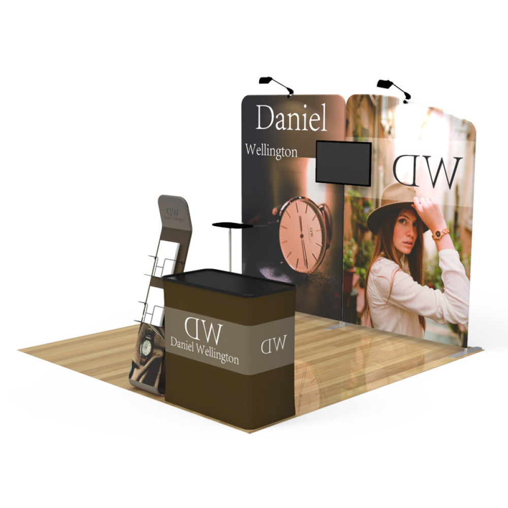 10x10ft Custom Trade Show Booth Display A1