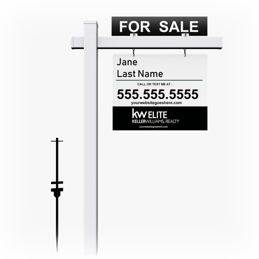 Real Estate Sign Post